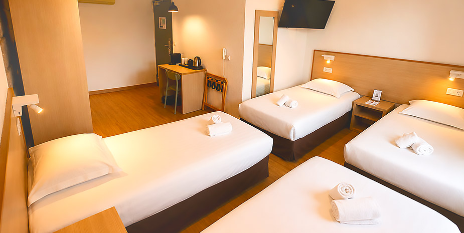 Chambre quadruple